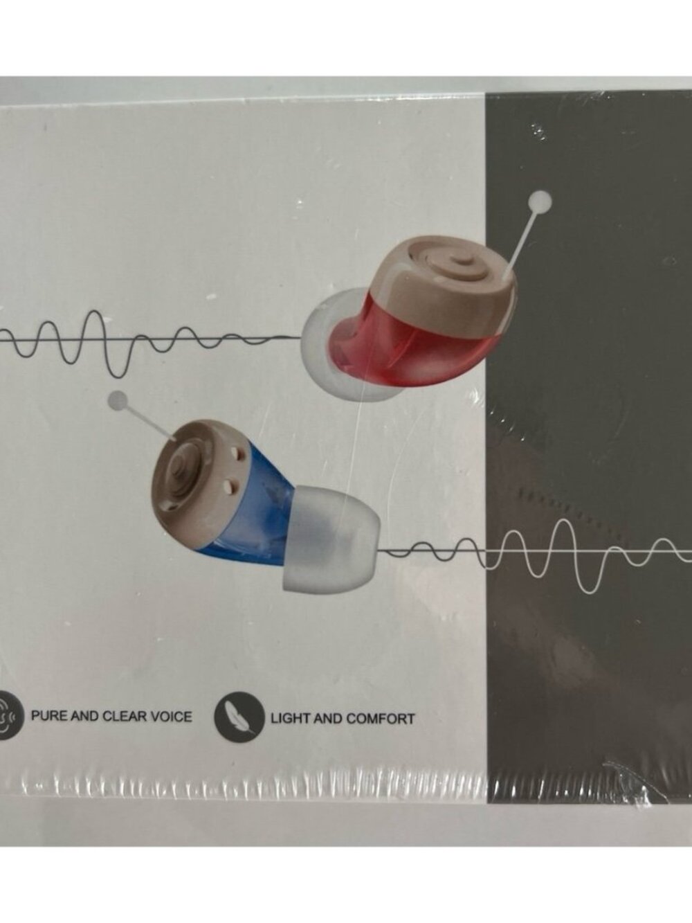 JINGHAO JH-A490 In-Ear Rechargeable Hearing Amplifier - Picture 2 of 3